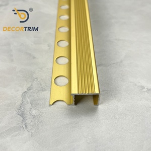 DECORTRIM OEM/ODM diseño moderno aleación de aluminio Flexible antideslizante resistente al agua duradero Borde de <span class=keywords><strong>escalera</strong></span> <span class=keywords><strong>protector</strong></span> de nariz - Product Image 5