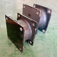 Amortiguador de Vibraciones de Goma y Metal de 180*180*100mm para Control de Vibraciones y Ruido en Maquinaria, Certificado ISO9001, SGS, FDA