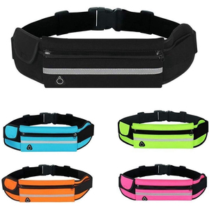 Hardloopriem Heuptas Met Waterfleshouder Zwart Custom Logo Telefoonzak Voor Dames Heren - Product Image 6