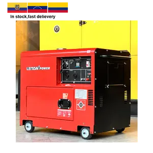 LETON POWER super Silente Portatile Uso della Casa 10kva generatore di prezzo per 10 hp generatore diesel silenzioso elettrico generador