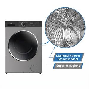 Lavadora de Carga Frontal Welly Class Energy Smart de 10kg/12kg, Gran Capacidad, Motor Inverter BLDC, Lavado con Agua Caliente, para Hogar <span class=keywords><strong>y</strong></span> Hotel - Product Image 3