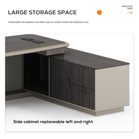 Bureaux de direction haut de gamme en bois, tables de bureau modernes et uniques, postes de travail, bureaux de direction de luxe