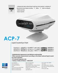 Oftalmik otomatik grafik projektör CE belgesi ile sıcak satış göz grafik projektör ACP-7 otomatik grafik projektör