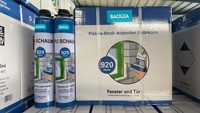 Adhésif polyuréthane liquide monocomposant blanc écologique Baolijia pour la construction industrielle, mousse pulvérisée à faible expansion