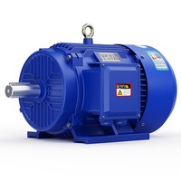 Moteur asynchrone triphasé YE3 à fil de cuivre 10 kW certifié ISO9001 460/480V, efficacité IE3 pour pompes/broyeurs/déchiqueteurs