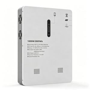 Sistema de Almacenamiento de Energía Solar Todo en Uno ASCEND de 1000W y 2009Wh, Montado en Pared, con Batería LiFePO4 para Emergencias en el Hogar - Product Image 5