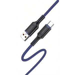 <b>Type</b> <b>C</b> Charging And Sync <b>Cable</b> 1m 5A Blue JA019 - Product Image 2