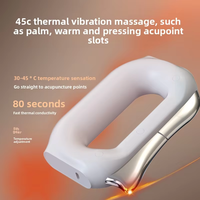 Nouveau usage domestique chauffage électrique Fascia couteau microcourant Relaxation masseur grattoir en métal pour le soulagement des muscles du corps