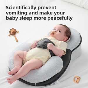 Almohada <span class=keywords><strong>de</strong></span> <span class=keywords><strong>Lactancia</strong></span> para Bebés Recién Nacidos con Inclinación Cómoda y Soporte <span class=keywords><strong>de</strong></span> Látex Suave para la <span class=keywords><strong>Lactancia</strong></span> Materna - Product Image 5