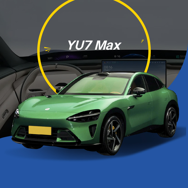 2025 Hot Selling Xiaomi YU7 MAX New Electric Vehicle Luxury Medium-to-large Suv Performance Five-seater Cars with xiaomi Tablets