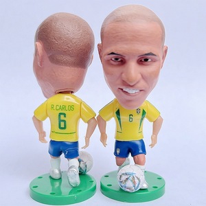 Figurines de sport en PVC Little Big Roneymar Carlos Rivaldo du football brésilien, objets de collection pour les enfants de 0 à 24 mois - Product Image 1