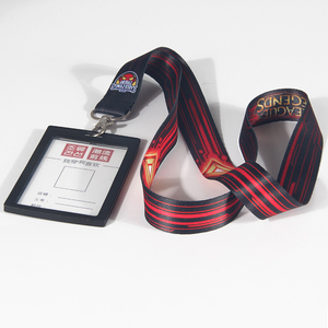 Giá rẻ tùy chỉnh Polyester huy hiệu Reel dây buộc với cứng nhắc ID chủ thẻ nhựa cứng ngang chủ thẻ - Product Image 6