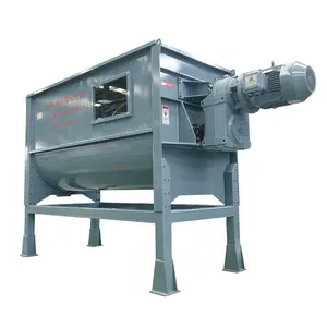 XXHX Hot Sale horizontale Einwellen-Tierfutter mühle Pulver verarbeitung 1 Tonne Futter mischer