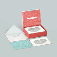 Boîtes cadeaux rigides en carton blanc en forme de livre, emballage de luxe gris avec logo personnalisé