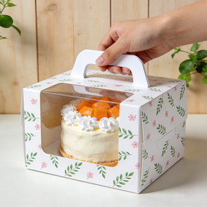 Caja <span class=keywords><strong>de</strong></span> Embalaje Piramidal Personalizada <span class=keywords><strong>de</strong></span> Lujo para Pasteles y Bocadillos <span class=keywords><strong>de</strong></span> Panadería, con Logotipo, para <span class=keywords><strong>San</strong></span> Valentín y Ramadán - Product Image 2