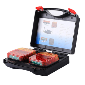 Nouvelles lumières de <span class=keywords><strong>remorque</strong></span> LED magnétiques <span class=keywords><strong>sans</strong></span> fil arrière 12V Orange Brightway - Product Image 1