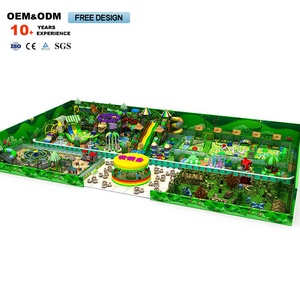 Equipo de Juegos Personalizado para Interiores con Temática de Bosque de Dinosaurios, Circuito de Escalada y Obstáculos para Niños, Parque Infantil Premium - Product Image 5