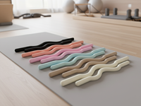 Barre d'haltères en silicone pour Pilates et yoga, idéale pour l'entraînement à domicile.