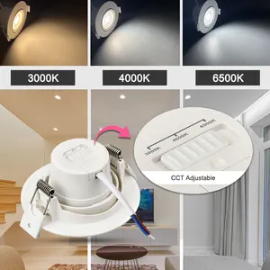 LED Spot ışıklar Celling kare ve yuvarlak bağbozumu 3techo LED Spot