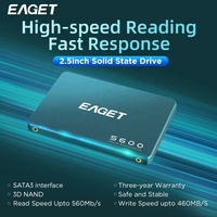 Eaget 2.5 pouces SATAIII OEM pour PC portable, SSD haute vitesse, meilleur prix, 256 Go, 512 Go, 1 To, disques durs internes personnalisés, SSD