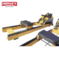 Rameur multifonctionnel d'intérieur Amuse Sports Resistance Rowing Machine Gym High Quality Wood Commercial Interactive Water Rowing Machine