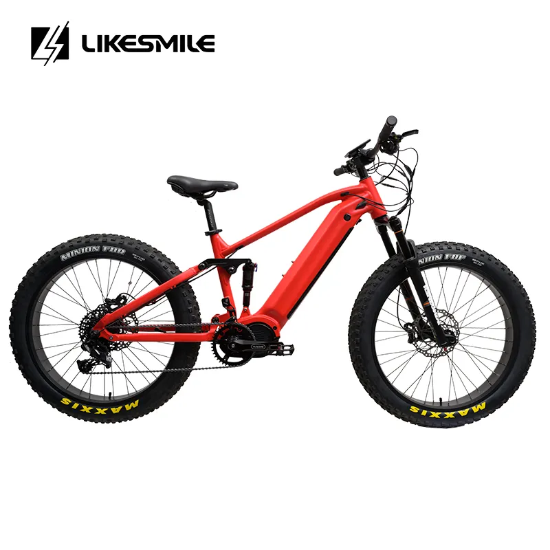 2023 Likesmile 29 Inch 1000W 48V Bafang Full Suspension Electric Mountain Bike e bike