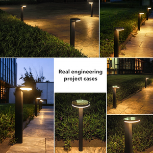 โคมไฟสวนพลังงานแสงอาทิตย์ 40 LED อลูมิเนียม IP65 กันน้ำ สำหรับตกแต่งทางเดินภายนอกบ้าน ตกแต่งสวน สนามหญ้า - Product Image 3