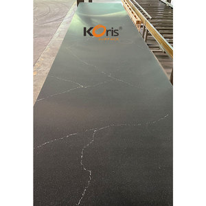 Bề mặt rắn Tấm Đá Nhân Tạo Đá Cẩm Thạch Bàn Vanity Tops & bảng Tops đá nhân tạo màu sắc rắn - Product Image 4