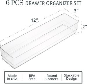 Multipurpose <b>PS</b> Injection Molding Rectangle Transparent 100% Food Safe Modern Food Storage Box Drawer with <b>3</b>-6L Capacity - Product Image 2