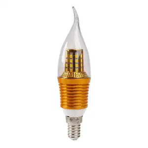 LEDテールライト電球承認済みCcolライトキャンドル3W5W中国工場C35LEDキャンドル電球E12/E14