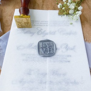 맞춤형 로고 비즈니스 포켓 왁스 씰 핫 스탬핑 크래프트 종이 선물 봉투 - Product Image 2