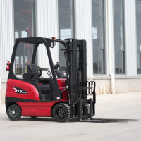 Chariot élévateur électrique pour allées étroites 1,2 tonne 1,5 tonne 2 tonnes 3 tonnes avec batterie au lithium et déplaceur latéral pour entrepôt à vendre
