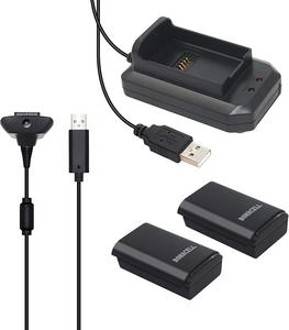 4800MAh <span class=keywords><strong>Battery</strong></span> Pack + Sạc Cable Đối Với <span class=keywords><strong>Xbox</strong></span> <span class=keywords><strong>360</strong></span> Trò Chơi Không Dây Điều Khiển Trắng Có Thể Sạc Lại Pin Thay Thế - Product Image 6