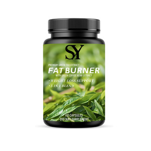 Meilleure vente de qualité Capsules de brûleur de graisse avec extrait de grain de café vert soutiennent une glycémie saine et stimulent le métabolisme - Product Image 1