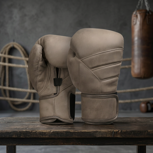 ถุงมือชกมวยหนังเทียมแบบกำหนดเอง พร้อมสายรัดข้อมือแบบเวลโคร สำหรับฝึกซ้อม MMA คิกบ็อกซิ่ง สำหรับการฝึกซ้อมในยิม - Product Image 2