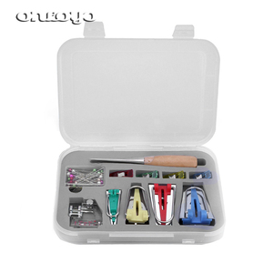 Kit d'outils pour <span class=keywords><strong>Machine</strong></span> à coudre, matériel de couture, reliure avec ruban, pour matelas, <span class=keywords><strong>Patchwork</strong></span> et tout travaux manuels - Product Image 3