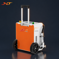 Système de nettoyage au laser pulsé 500W de qualité industrielle pour l'élimination de la rouille et de la peinture sur les machines lourdes et les chantiers navals, avec certification CE.