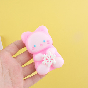 Vente en gros NOUVEAU Style Mini Jouets Mochi Taba Animaux Mignons Chat Anti-stress Pendentif pour Cadeaux d'Anniversaire Unisexe - Product Image 4