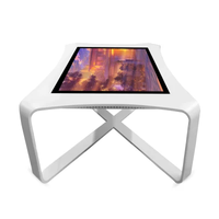 Table tactile capacitive intelligente Lcd Smart Android Interactive Multitouch Lcd Ordinateur Écran publicitaire