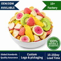 OEM Gedroogd Fruit & Groenten Chips, Gedroogde Snacks, Knapperige Fruit & Groenten Mix, Gedroogde Groenten