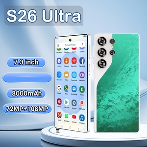 Smartphone S26 Ultra Deca Core, Enchufe Estadounidense, CDMA LTE, Cámara <span class=keywords><strong>de</strong></span> 108MP, Pantalla HD, Android 15, 16GB+1TB <span class=keywords><strong>de</strong></span> Almacenamiento, Inglés/<span class=keywords><strong>Español</strong></span>, Desbloqueado - Product Image 1