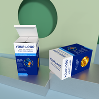 Emballage de produits de santé OEM/ODM disponible, boîte de capsules de vitamines, emballage de pilules, emballage de médicaments pour flacon de complément, boîte en papier