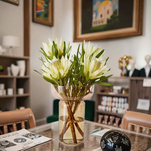 <span class=keywords><strong>Grand</strong></span> <span class=keywords><strong>vase</strong></span> décoratif à fleurs <span class=keywords><strong>en</strong></span> <span class=keywords><strong>verre</strong></span> coloré soufflé à la main OEM <span class=keywords><strong>en</strong></span> borosilicate pour plantes hydroponiques, décoration intérieure - Product Image 6