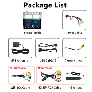 <span class=keywords><strong>2</strong></span> دين 9 بوصة لسيارة ستيريو شيري A5 ، من من من نوع Quyun 3 Bt بدون استخدام اليدين 4G DSP وسائط متعددة FM RDS - Product Image 2