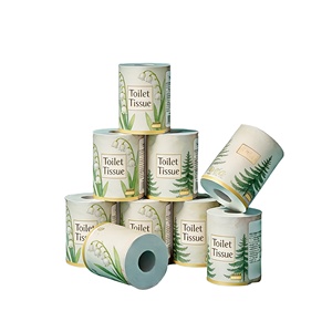 OEM ODM Best <strong>Angel</strong> Soft Embossed Virgin Wood Pulp <strong>Bath</strong> Tissue Paper Roll Make Your Own Tissue Paper, 12.5gx4ply,105mmH - Product Image 1