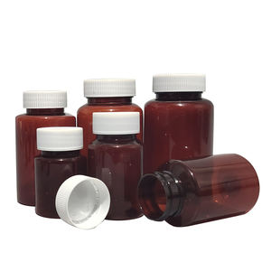 Vente Promotion de haute qualité stockage de pilules en plastique PET vide ambre toux sirop pharmaceutique liquide médecine bouteilles de Prescription - Product Image 5