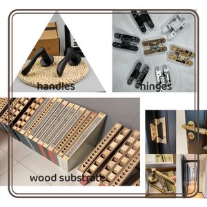 Porta Interna Moderna Artorian Arto-45 in Materiale Composito Impermeabile con Superficie Rifinita, Cerniera Nascosta e Serratura Magnetica - Product Image 5