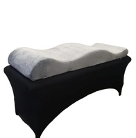 Surmatelas Confortable en Mousse à Mémoire de Forme pour Table d'Esthétique, Surmatelas Courbé pour Lit à Cils, Surmatelas pour Table d'Extension de Cils