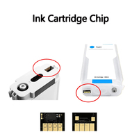 Chip de Cartucho de Tinta 745 745XL de 300 ml para Impresora HP Designjet Z2600 Z5600 (6 Colores 300 ml) para Cartucho de Tinta HP745 745XL