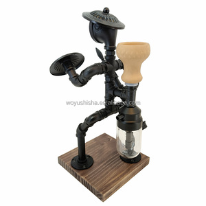 <span class=keywords><strong>Robot</strong></span> narguilé unique shisha night club barware sheesha narguilé pot - Product Image 4